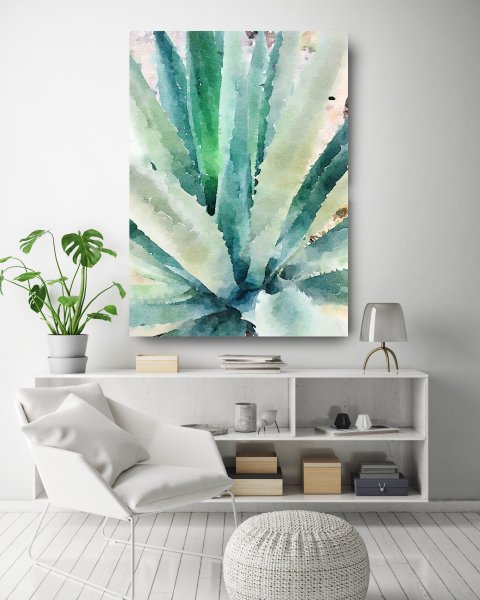 Акварельные картины в интерьере