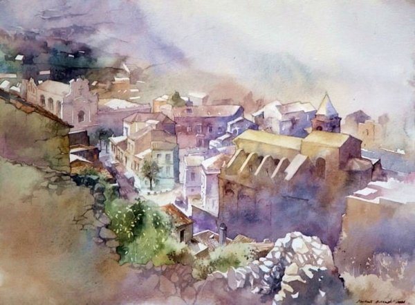 Michal Orlowski акварель