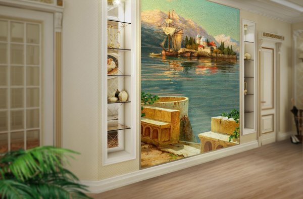 Фреска в рамке