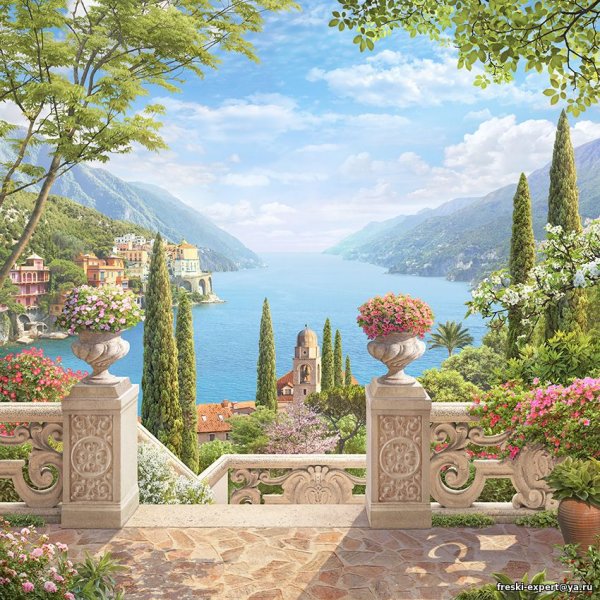 Фрески Аффреско горы