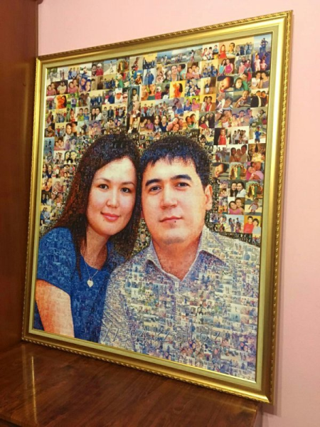Фотомозаика Астана
