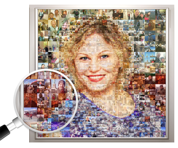 Портрет из фотографий