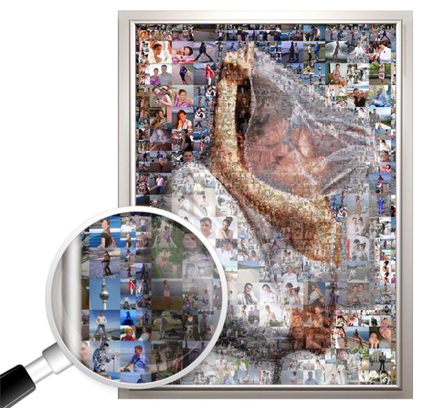 Фотомозайка из фотографий