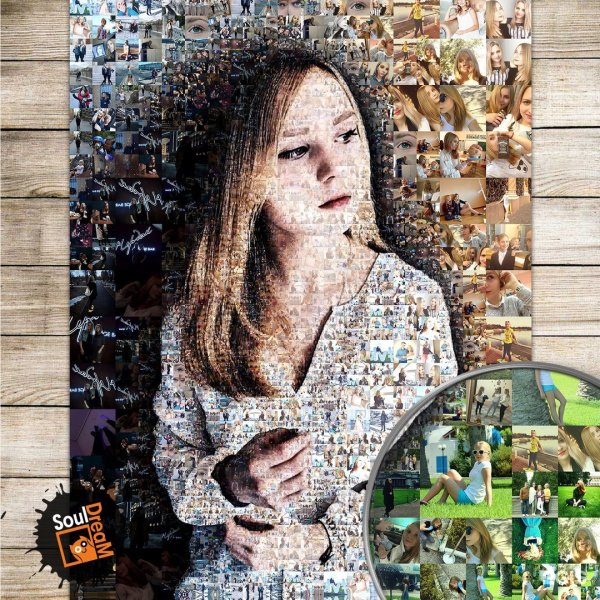 Портрет из фотографий