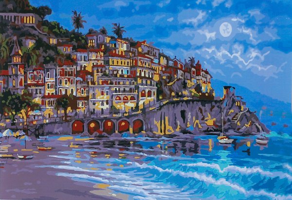 Художник Роберт Файнэл Италия