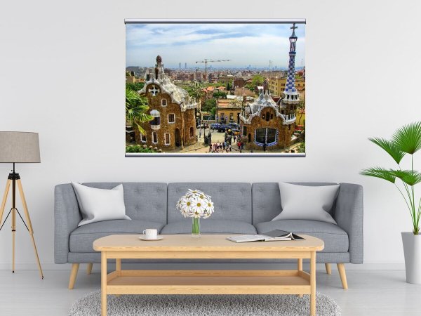 Ночной город красками