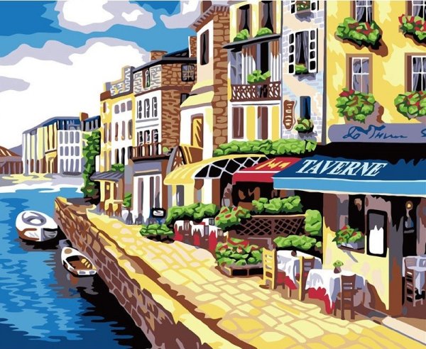 Картина маслом Нью-Йорк