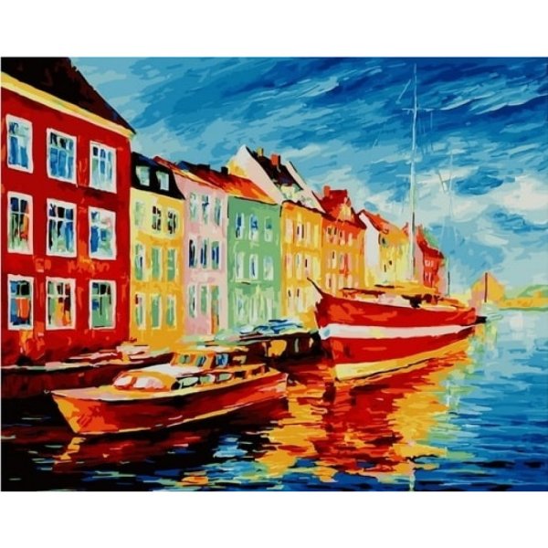 Картины по номерам Брюгге Бельгия