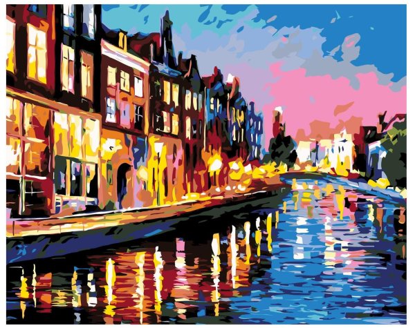 Марк Петтит,"улочка Венеции" Жанр искусства