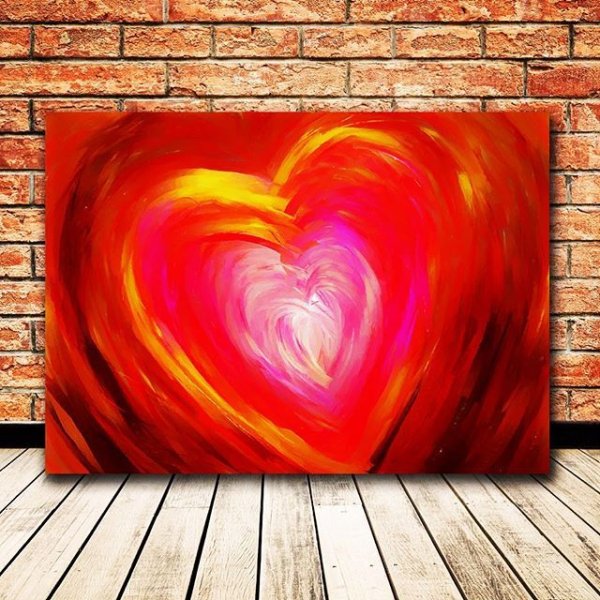 Картина сердце