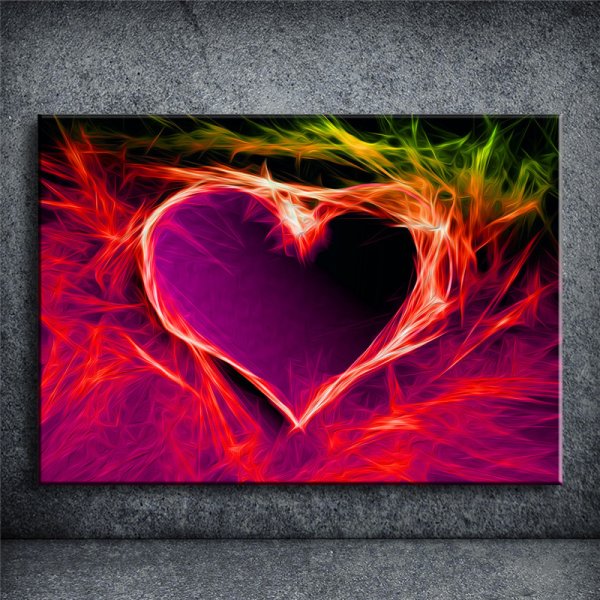 Картина сердечко
