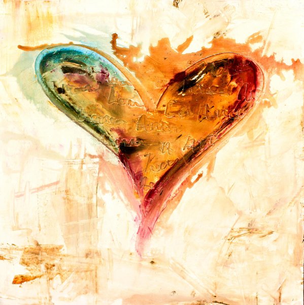 Сердце картины художников