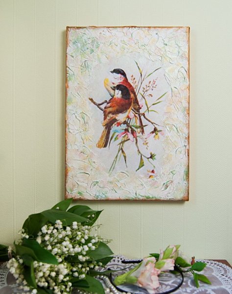 Сколько стоит картина декупаж