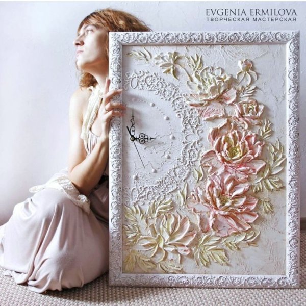 Панно в технике декупаж