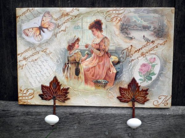 Микс Медиа в декупаже мастер класс