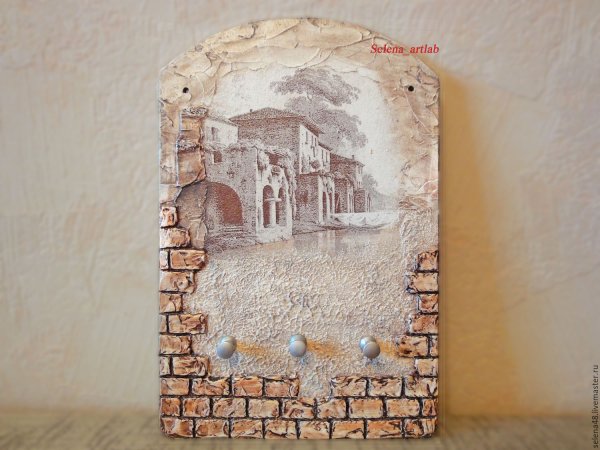 Винтажный холст микс Медиа