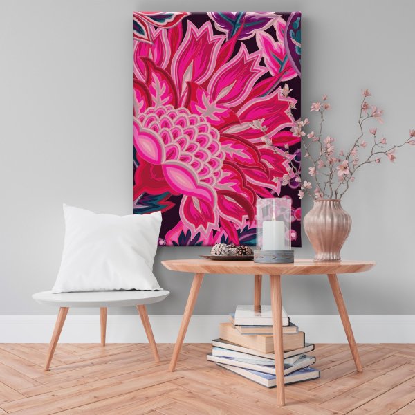 Узоры на холсте