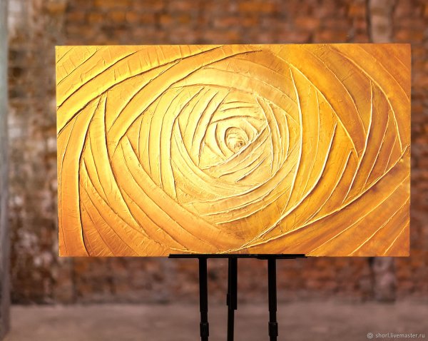 Абстракция акрилом на холсте