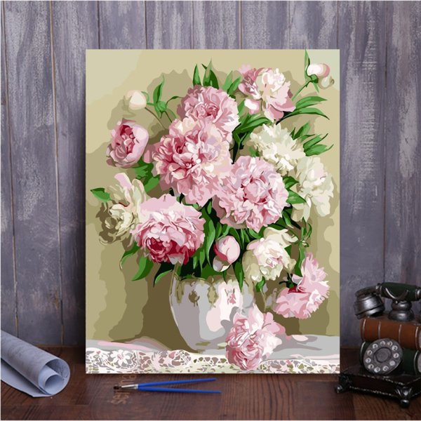 Картины Жанны Когай пионы