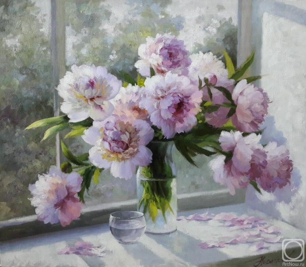 Буйко Олег художник пионы