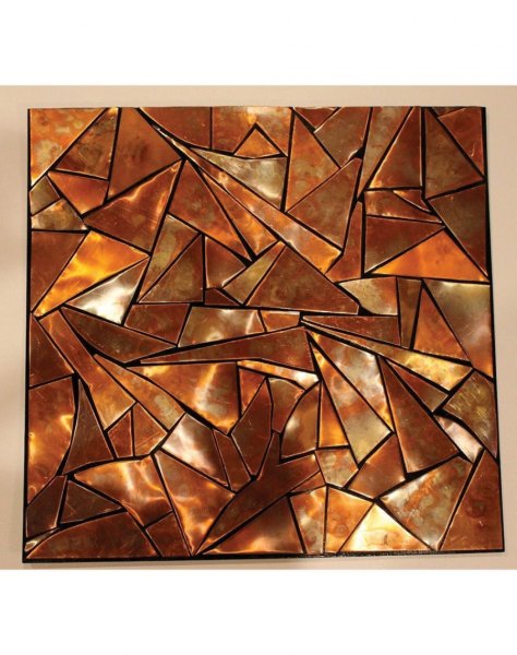 Медные листы для отделки стен