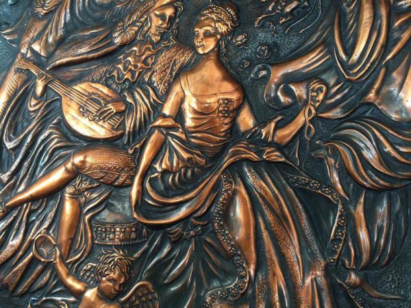 Григорий Чередниченко медная чеканка