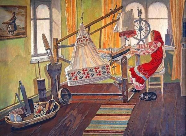 Э. Панов "русская изба"