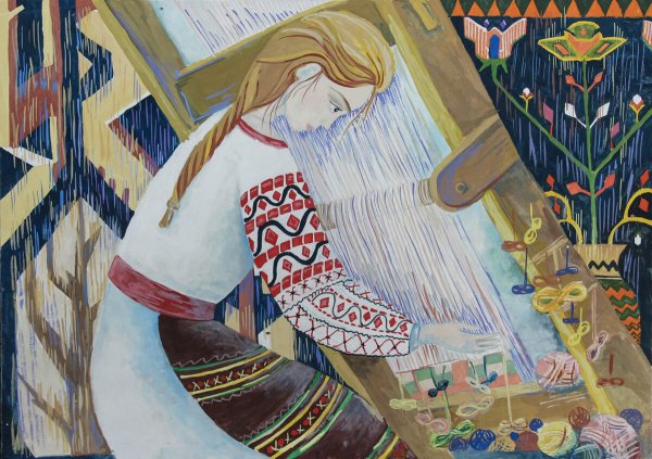 Илья Ефимович Репин украинская хата