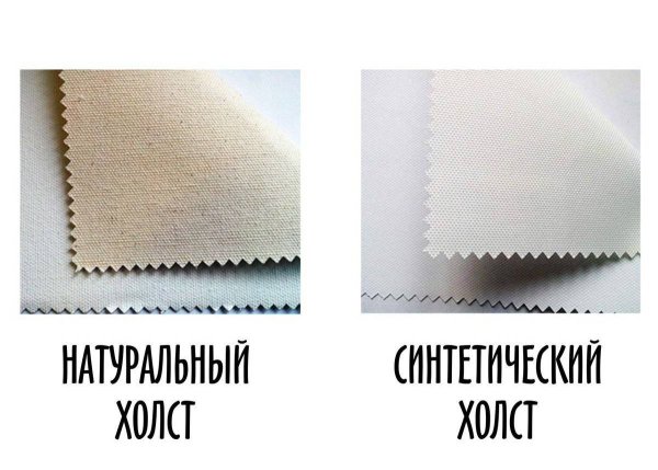 Холст на виниле