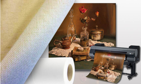 Галерейная натяжка холста