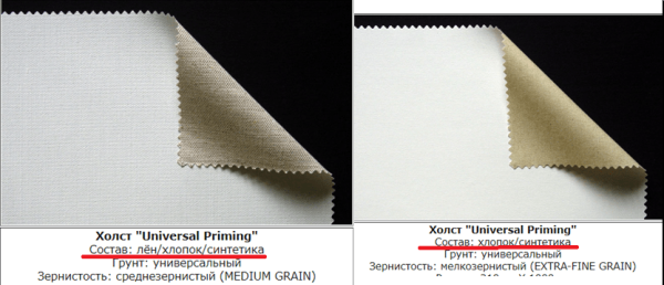 Широкоформатная печать на холсте