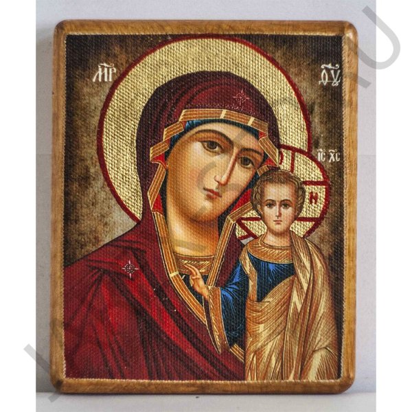 Икона с подставкой именная