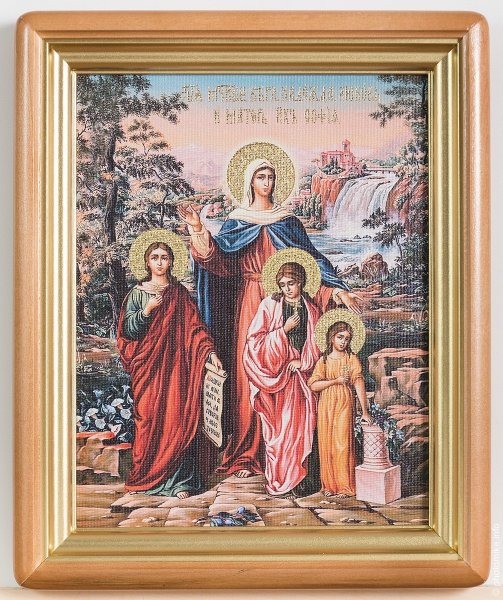 Икона явление Святой Троицы Александру Свирскому