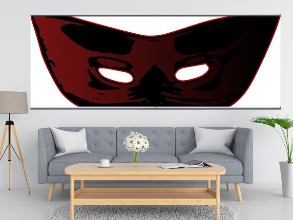 Холст льняной среднезернистый