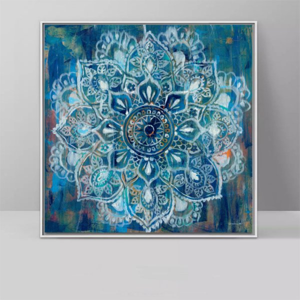 Мандала со знаком ом