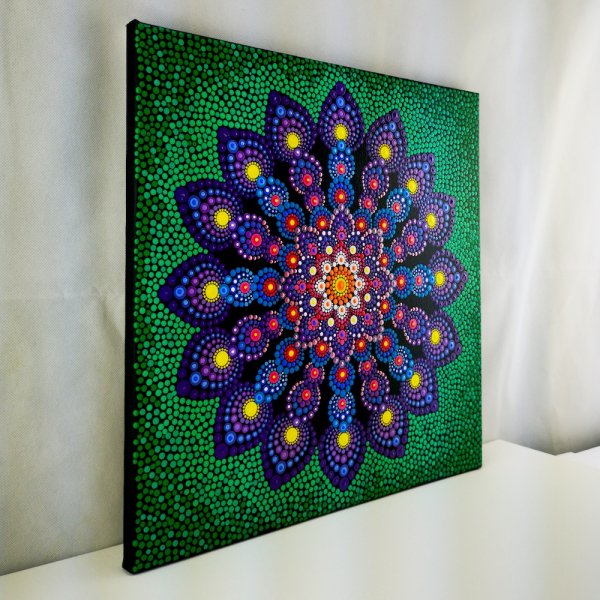 Индийский орнамент пиксель