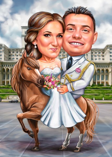 Семейный портрет карикатура