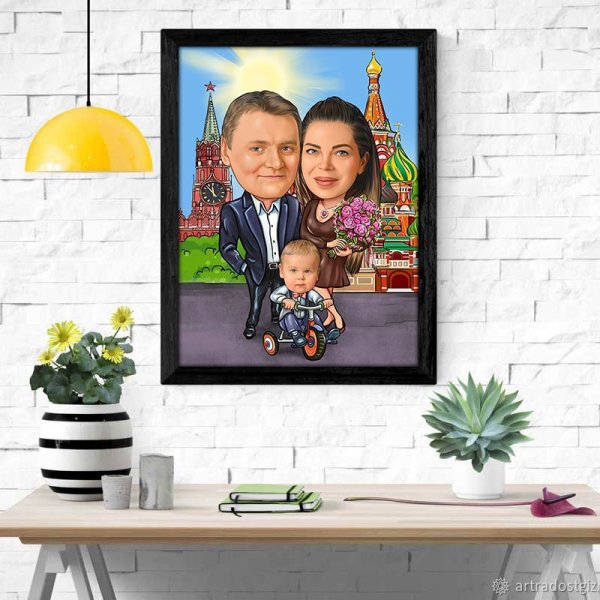 Портрет молодоженов