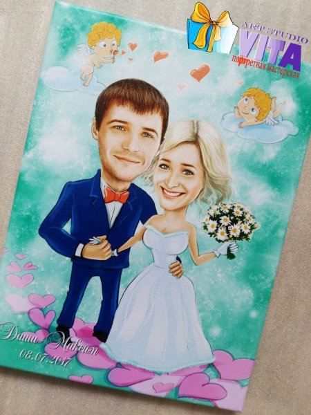 Шарж для пары