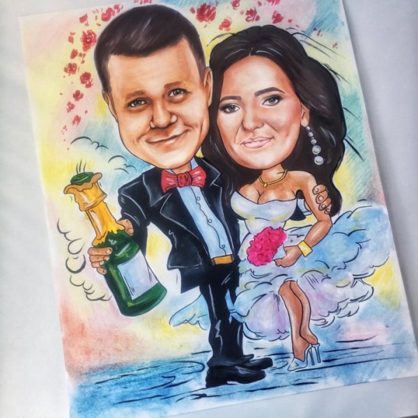 Шарж с собачкой