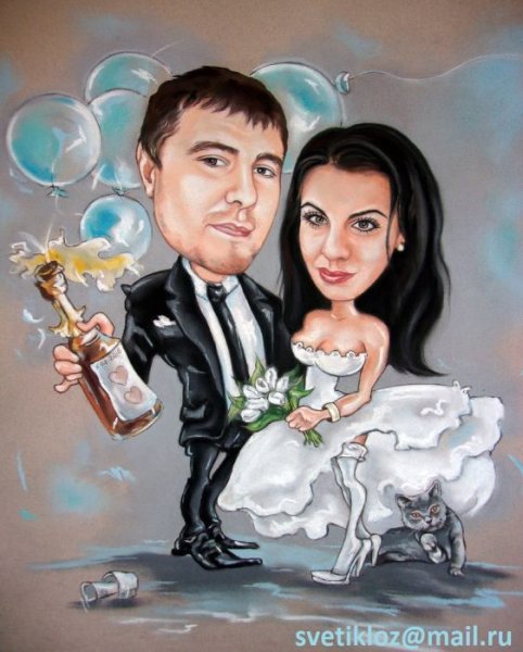 Любовный шарж