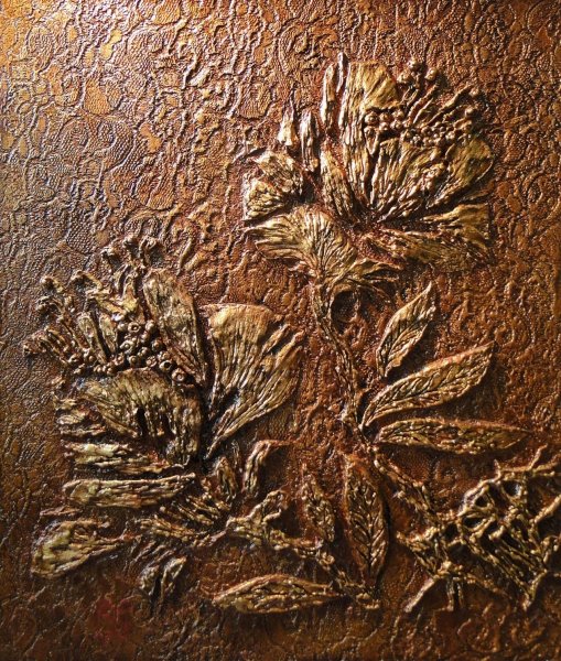 Декоративная штукатурка панно