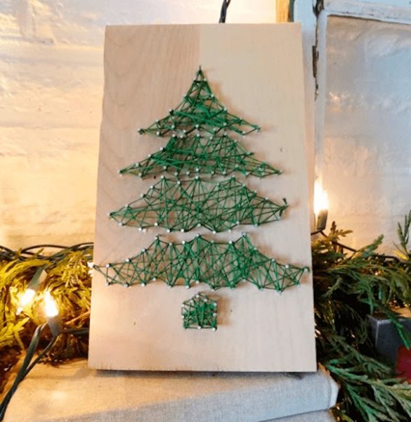 Елка панно на стену