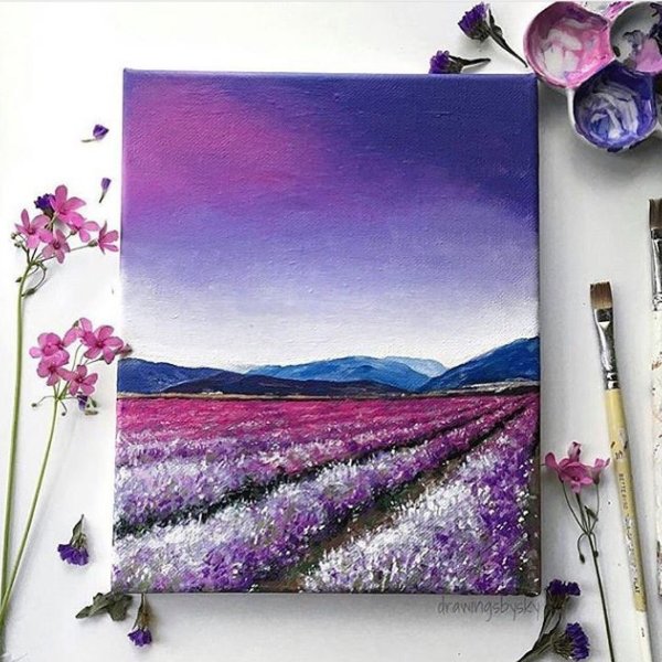 Картины акрилом