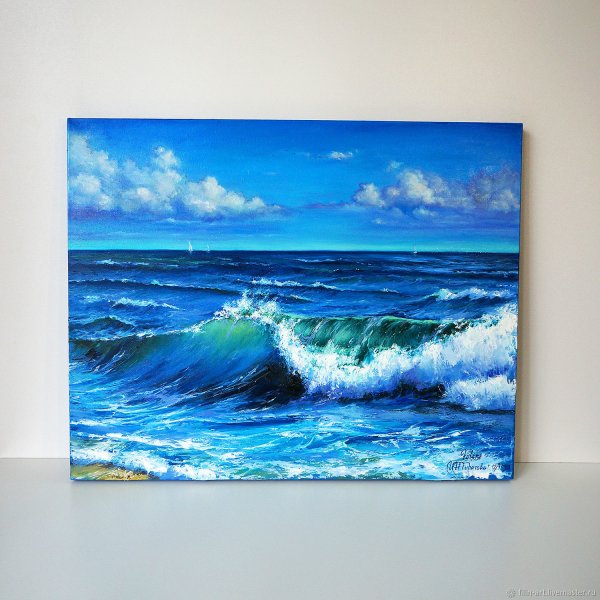 Картина море