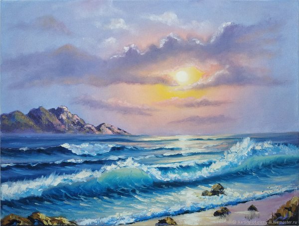 Александр Южаков морской пейзаж