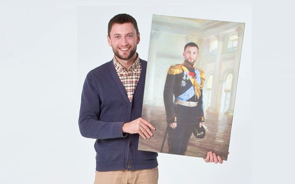 Печать на холсте 23 февраля