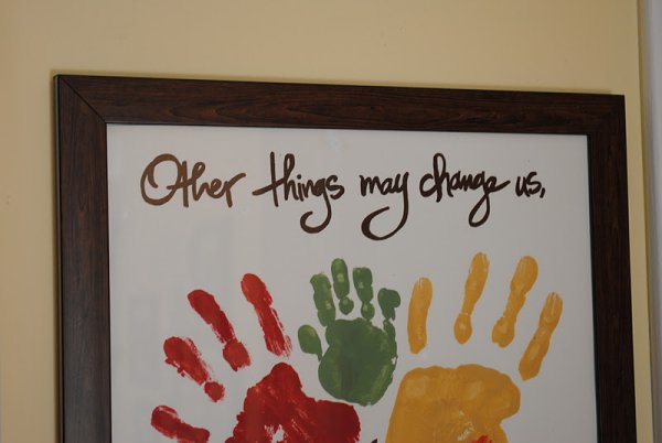 Отпечатки рук мама папа ребенок