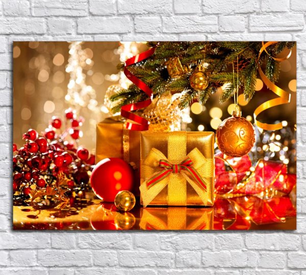 Картина в подарок на новый год