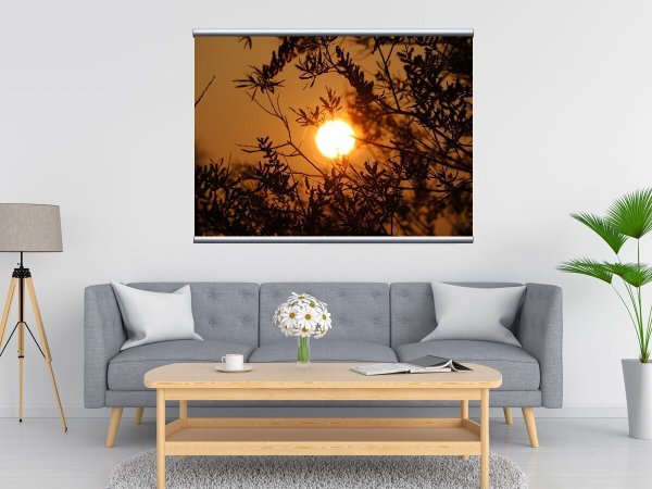 Закат живопись